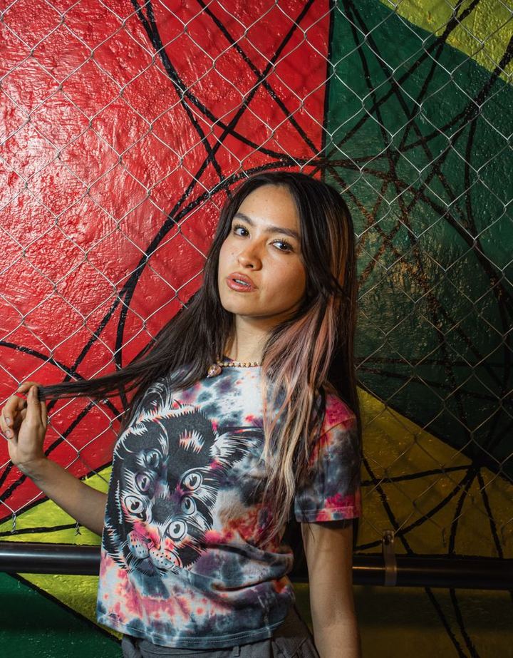 Playera tie-dye 'Gato'