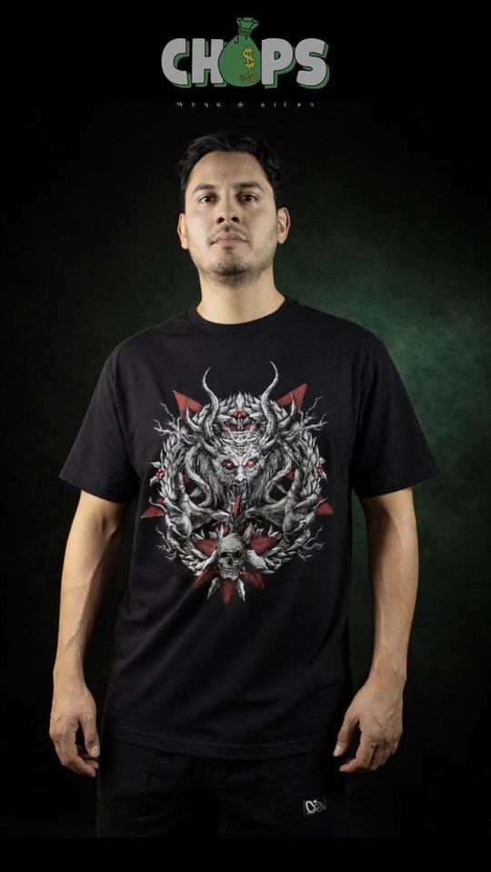 Playera CHOPS 'Bestia' negra